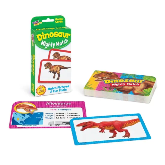 Dinosaur Mighty Match Challenge Cards&reg;, 12 Packs {5}