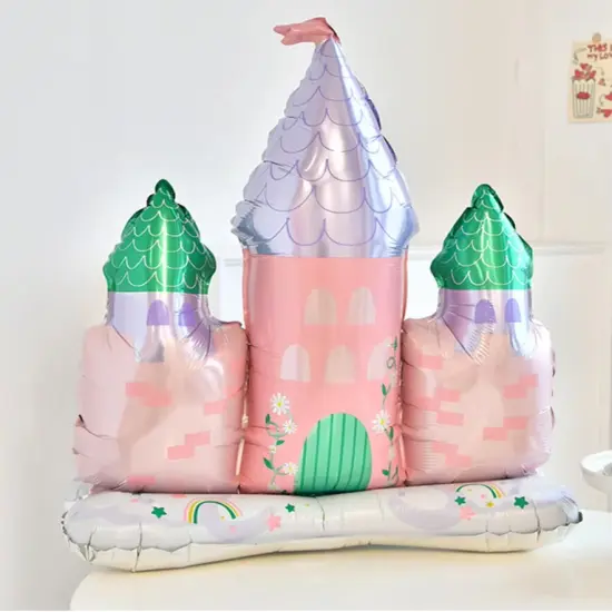 Fairy Castle Standing Foil Balloon Decoration F07M1-8 {3}