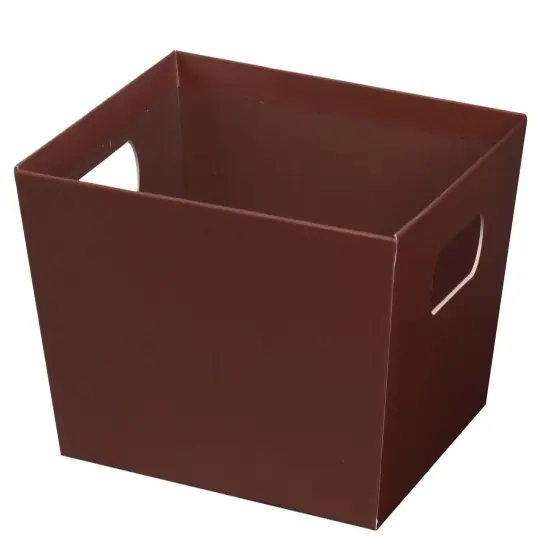 Pack/3: Chocolate Baskety Tray - 12 x 9-1/2 x 4-1/2" {1}