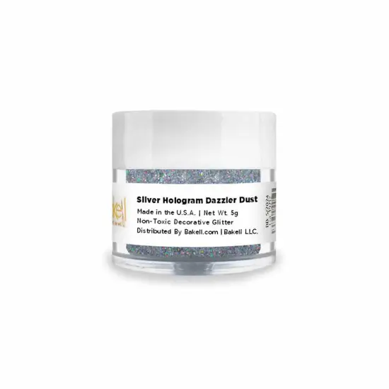 Silver Hologram Dazzler Dust&reg; 5 Gram Jar {3}