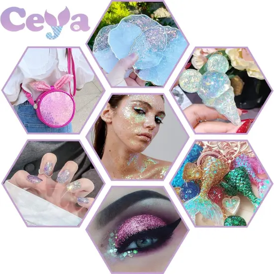 Violet Jade Craft Glitter Powder {3}