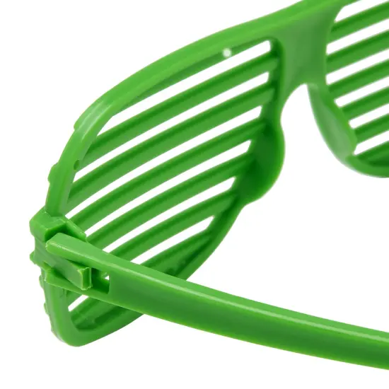 36 Pack Shutter Shades, 80s Retro Style Party Sunglasses for Props, Decorations, Costumes (4 Colors) Multicolor {4}