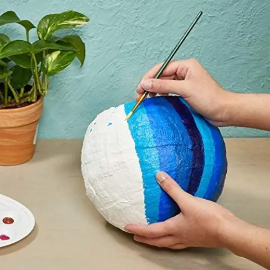 Plaster Cloth Roll for Belly Casting, Mask Making, Paper Mache Paste Sculptures, Arts and Crafts (12 in x 50 ft, Large) White {2}