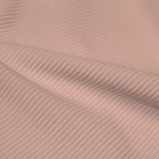 Ribbed Spandex Fabric Petal Dust {1}