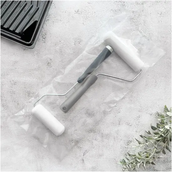 Plymor 8" x 18", 2 Mil Flat Open Clear Plastic Poly Bags {3}