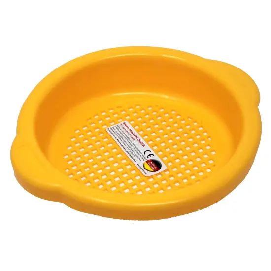 Spielstabil Beach Toy for Toddlers 1.5 & Up - Small Sand Sieve Kids Sandbox Tools and Heavy Duty Sand Toys, Made in Germany Multicolor {1}