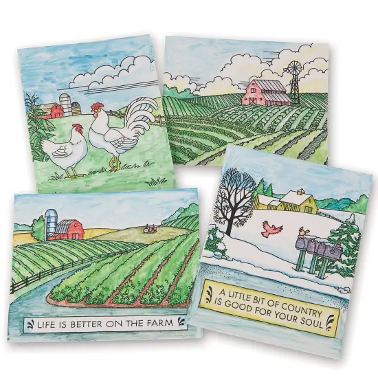 Paint-a-Dot&trade; Farm Scenes (Pack of 24) {1}
