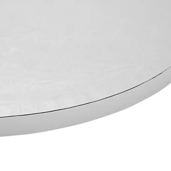 3 Pack 14 Inch Round Cake Drum Board Set, Round Boards for Baking Supplies, Desserts (0.5 Inches Thick) White {6}