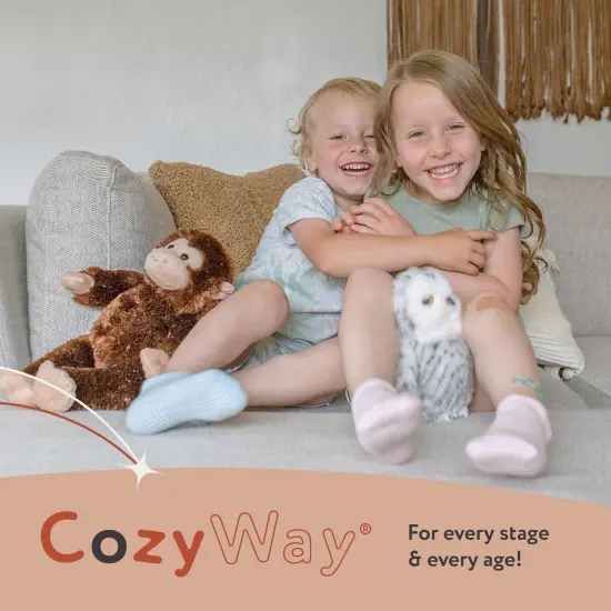 CozyWay Kids Crew Socks - Comfy Cotton Socks for Girls and Boys Ages 3 Years and Up - Soft & Breathable - Unisex Gray - 12 Pack Grey {6}