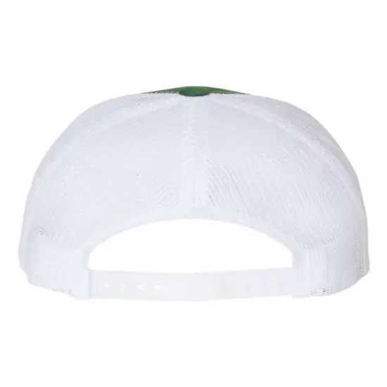 YP Classics&reg; Retro Trucker Cap Evergreen/ White {2}