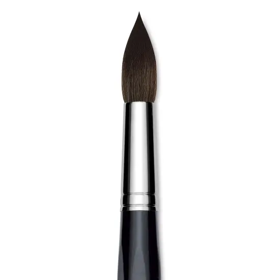 Da Vinci Casaneo Synthetic Squirrel Watercolor Brush - Round, Size 30, Short Handle, Synthetic {1}
