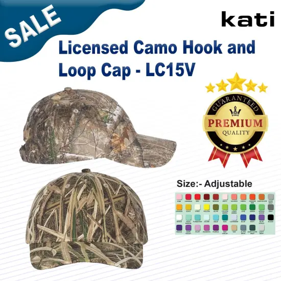 Kati&reg; Licensed Camo Hook and Loop Cap Mossy Oak Country {3}