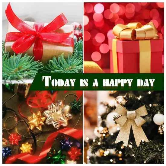 Bow Maker for Ribbon, Holiday Wreaths,Wooden Wreath Bow Maker Tool for Creating Gift Bows, Party Decorations, Hair Bows, Corsages, Holiday Wreaths, Various Crafts(Double-Sided) {3}