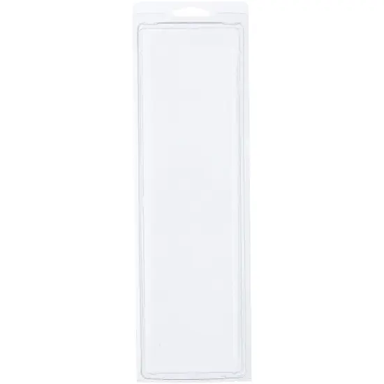 Collecting Warehouse Clear Plastic Clamshell Package / Storage Container, 11.0625" H x 2.875" W x 2.125" D {1}