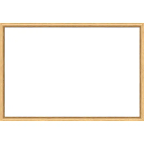 Salon Scoop Framed Dry Erase Magnetic Board Gold {7}