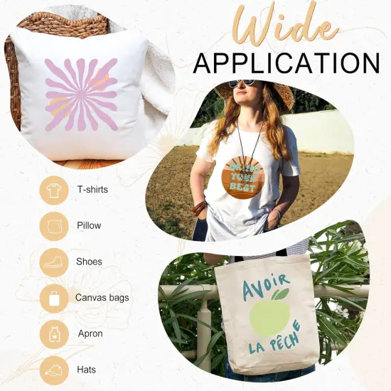 18 Sheets 12 X10 Inche Neutral Tone Brown HTV Vinyl Aqua Iron On Vinyl Beige/Brown/Tan/Light {4}