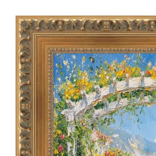 Wide Roman Gold Ornate Picture Frame 40x50 frame {2}