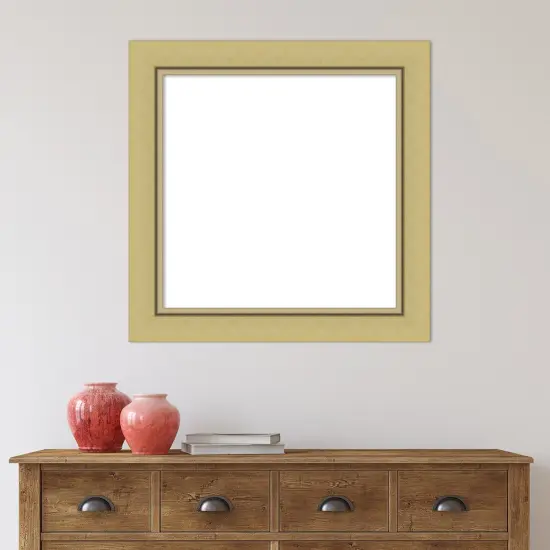Landon Gold Framed Dry Erase Magnetic Board {5}