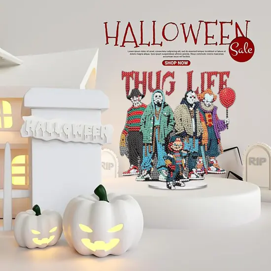 Tabletop Special Diamond Art Kit Halloween {3}