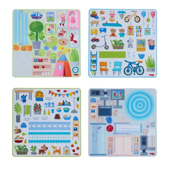 HABA Little Friends Luxury Decorative Decals for Townhouse Villa Multicolor {1}