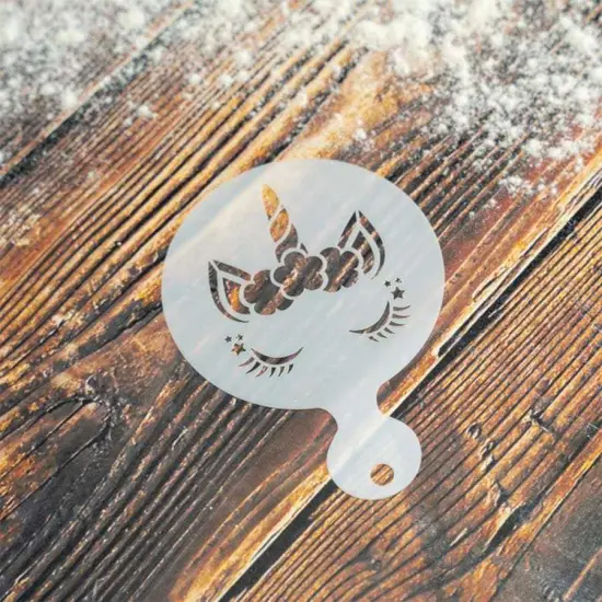 3x3 Unicorn Variety Stencil Pack - 4 PC Set | Bakell&reg; {4}