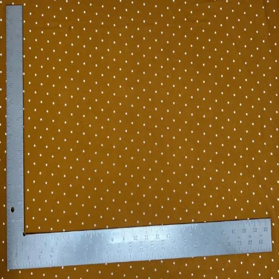 1 Yard Liverpool Knit Polka Pin Dot Fabric Medium Weight Textured Stretch Fabric for Clothing 58"60" Width Red/White {6}