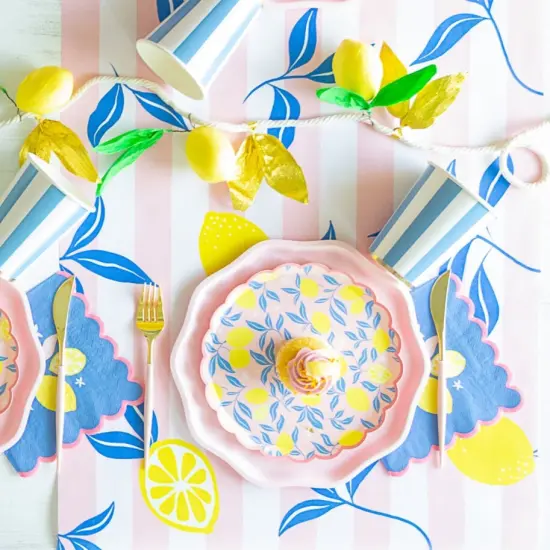 LEMON ZEST TABLE RUNNER {3}