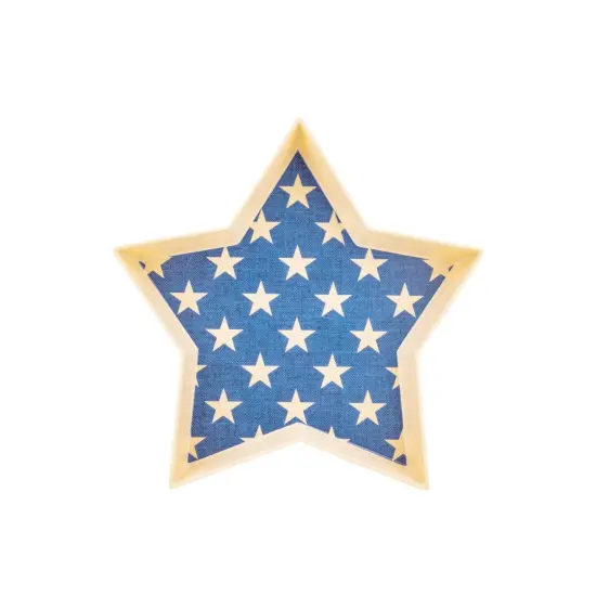 STAR BAMBOO TRAY SET {3}