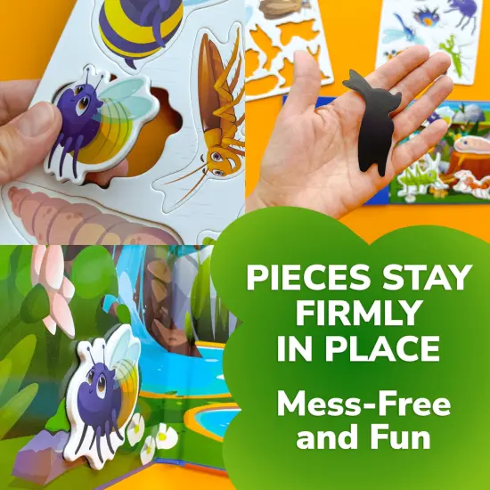 Travel Magnetic Book 20+Pcs for Kids | Bugs {3}