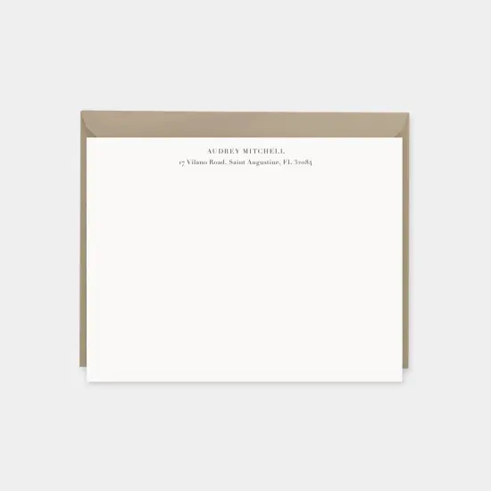 Wood Brindle Note Cards II {3}