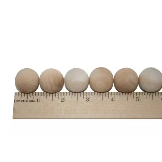 Kitcheniva Maple Wood Balls Waldorf Kids Games Paintable Toys Crafts {5}