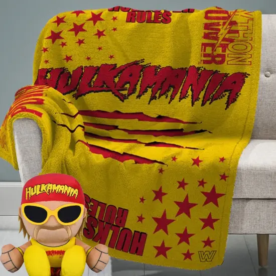 Sleep Squad WWE Hulk Hogan x Kuricha Plushie Bundle {1}