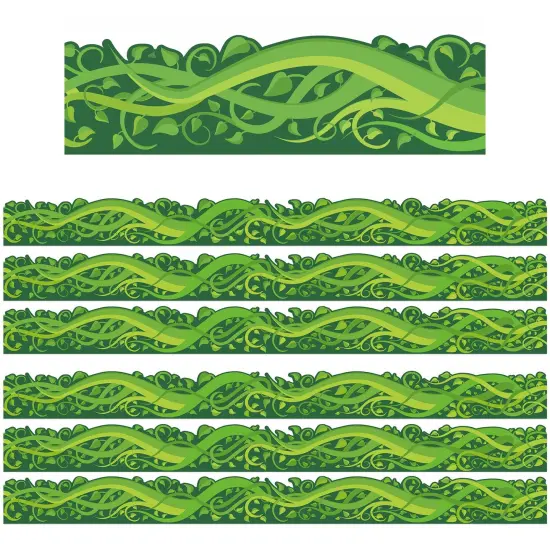Once Upon A Dream Vines Extra Wide Die-Cut Deco Trim&reg;, 37 Feet Per Pack, 6 Packs {1}
