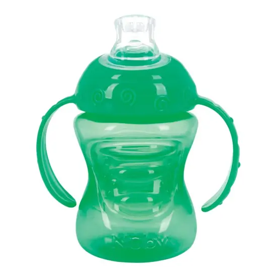 Nuby Grip N' Sip Soft Spout Trainer Cups - Set of 9 {5}