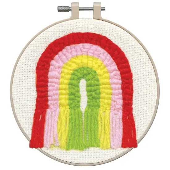 Design WorksRainbow Punch Needle Kit Multi {1}