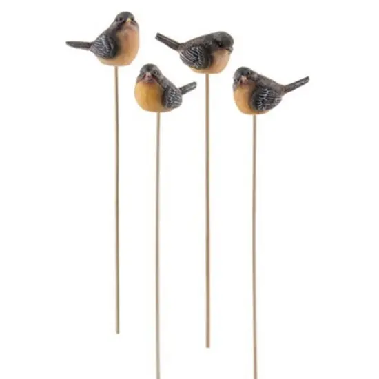 Resin Robin Pick, 4 Asst. {1}