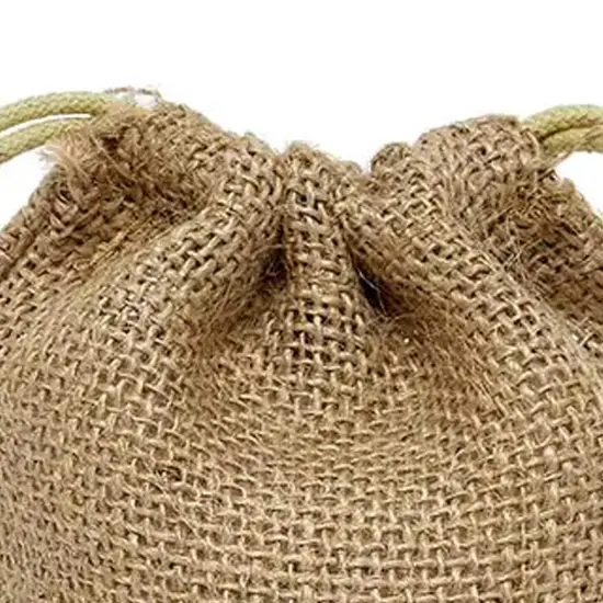Colored Jute Bag 6" x 10" Ideal for Larger Items {7}