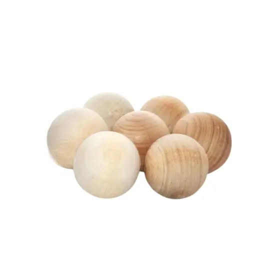 Kitcheniva Maple Wood Balls Waldorf Kids Games Paintable Toys Crafts {2}