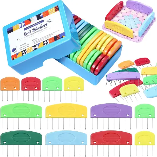 20 Pcs Knit Blocker Pins Combs {1}