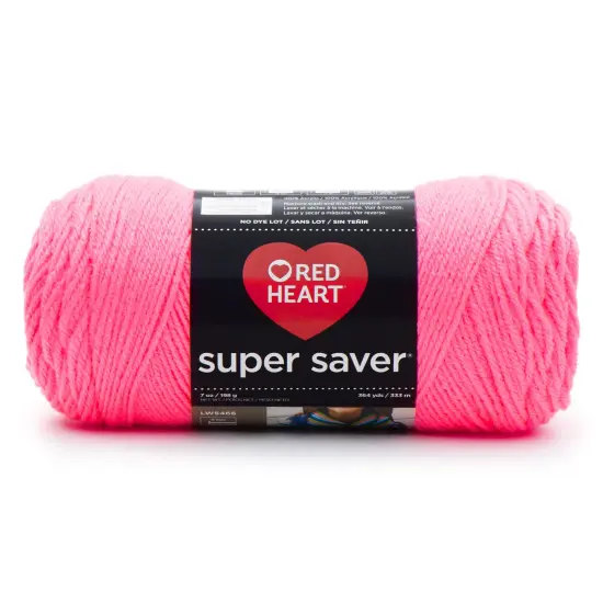 Red Heart Super Saver Yarn 24 Pack-Pretty N' Pink {3}