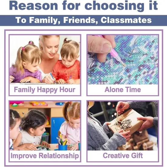 5 Pack of Diamond Art Kits for Adults {4}