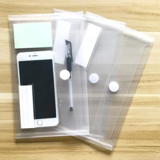 Plastic Clear Envelopes -12 {5}