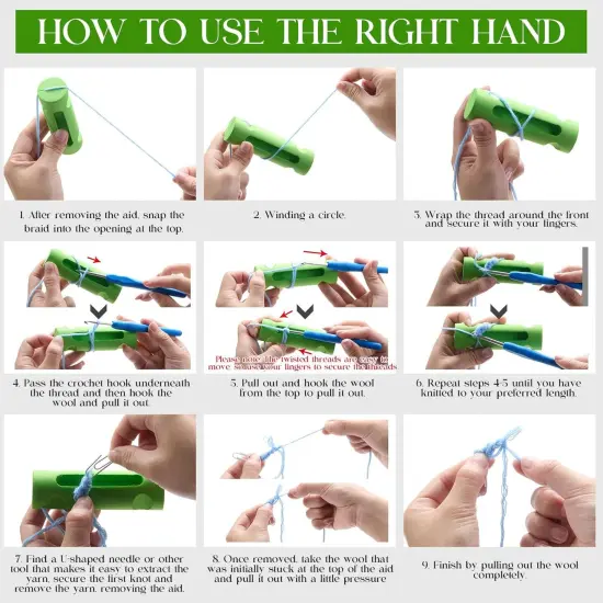 Crochet Holder for Beginners (Green) {2}
