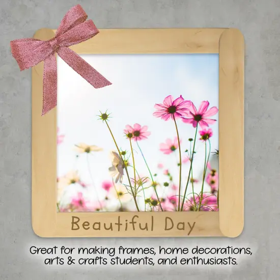 BAZIC Jumbo Natural Craft Stick (500/Pack) {3}