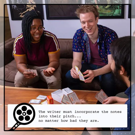 Pitchstorm: Superhero Deck - Earth's Mightiest Expansion, 100 Themed Cards, Movie Pitching Party Card Game {6}