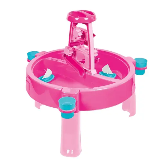 Dolu: 3-In-1 Water & Sand Activity Table - Unicorn, Pink, Blue - Convert To Creativity Table w/ Lid, Indoor/Outdoor Sensory Toy, Toddler Kids Ages 2+ {1}