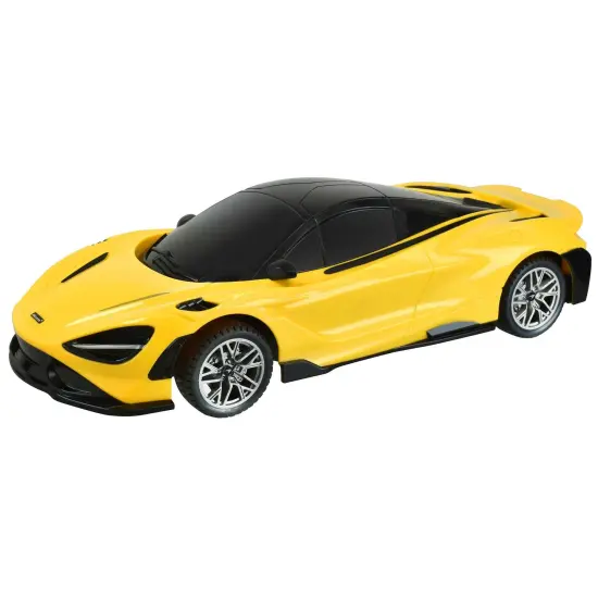 Taiyo: McLaren 765LT RC - Yellow - 1:18 Scale Car, 2.4Ghz Remote Controlled Vehicle, Controller, Battery Operated Sports Car, Model Replica, Licensed {1}
