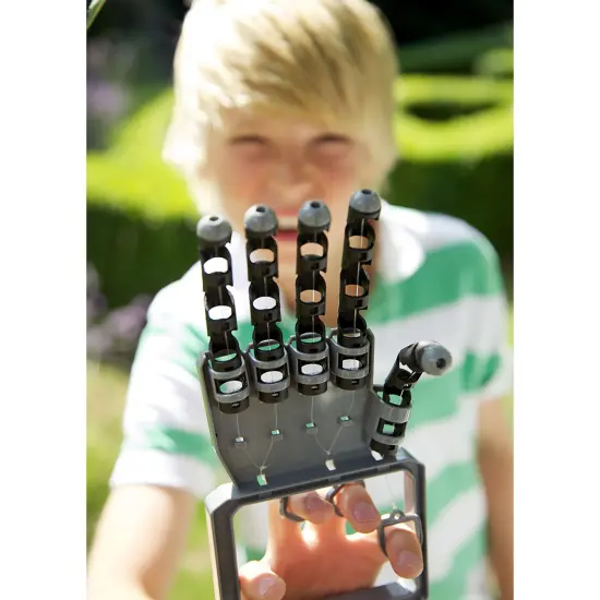 4M: KidzLabs: Robotic Hand - Build Your Own, Gripping Movements Toy Hand Kit, DIY Science Gadget Craft, Explore Animation Principles, STEM Set Kids 8+ {6}