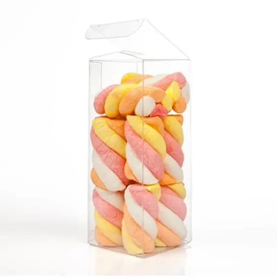 Crystal Clear Value Boxes 1 7/8" x 1 7/8" x 5" 50 pack VB294 {1}