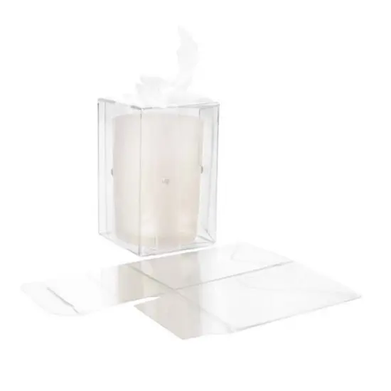 Crystal Clear Boxes&reg; Pop & Lock 2" x 2" x 3" 25 pack PLB139 {1}
